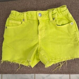 EUC girls jean shorts